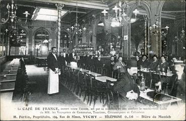 Iconographie - Le café de France