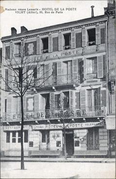 Iconographie - Madame Veuve Lemarie - Hôtel de la Poste