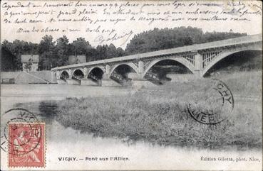 Iconographie - Pont sur l'Allier