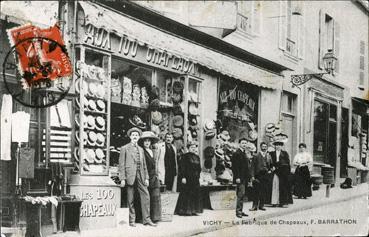 Iconographie - La fabrique de chapeaux F. Barrathon