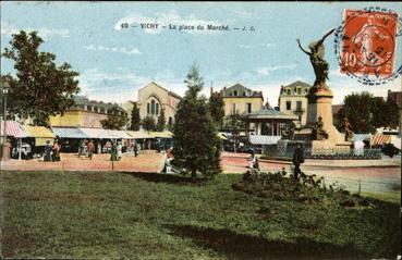 Iconographie - La place du Marché