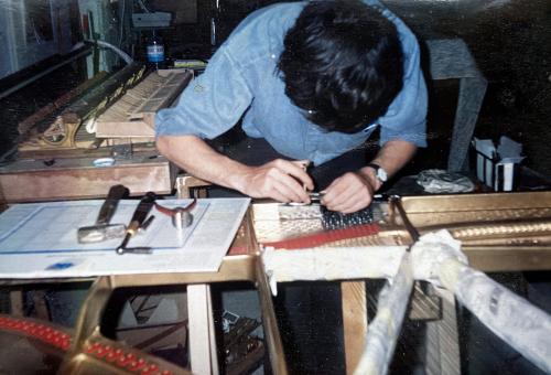 Iconographie - L'atelier de facteur de piano de Joseph Penaud