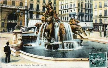 Iconographie - La fontaine Bartholdi