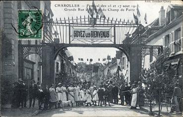 Iconographie - Festival des 16 et 17 août 1913