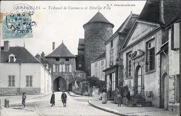 Iconographie - Tribunal de Commerce et hôtel de Ville