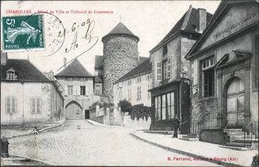 iconographie - Hôtel de Ville et tribunal de Commerce