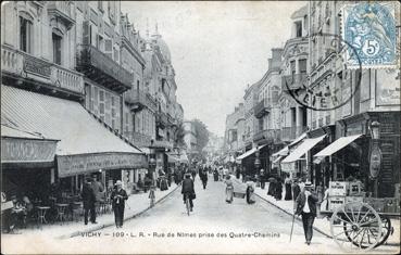 Iconographie - Rue de Nîmes prise des Quatre-Chemins