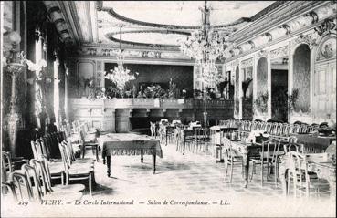 Iconographie - Le cercle international - Salon de correspondance