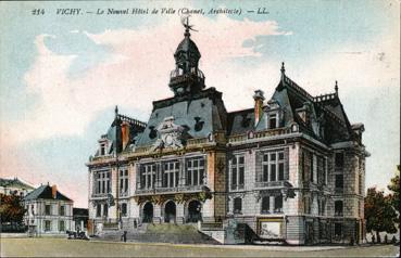 Iconographie - Le nouvel hôtel de Ville ( Chanet, architecte)