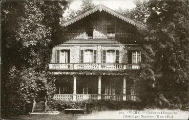 Iconographie - Chalet de l'empereur (Habité par Napoléon III en 1863)