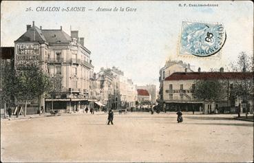 Iconographie - Avenue de la Gare