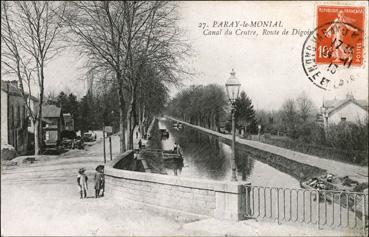 Iconographie - Canal du Centre, route de Digoin