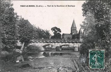 Iconographie - Pont de la Bourbinche et basilique