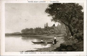 Iconographie - Jean Laronze - La Loire à St-Denis