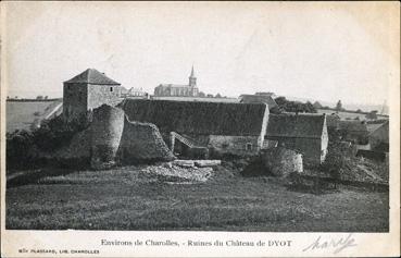 Iconographie - Ruines du château de Dyot