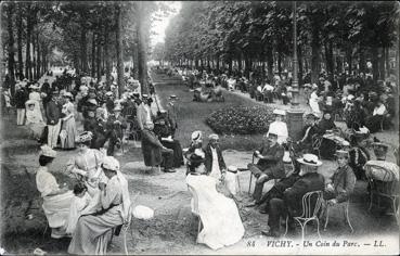 Iconographie - Un coin du parc