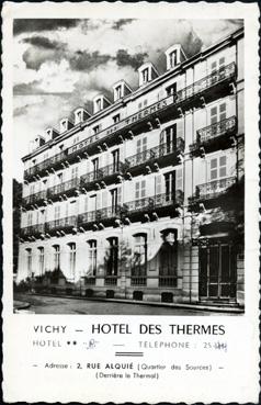 Iconographie - Hôtel des Thermes
