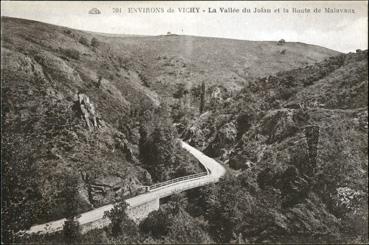 Iconographie - La vallée du Jolan et route de Malavaux