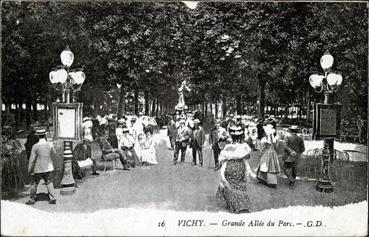 Iconographie - Grand allée du parc