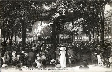 Iconographie - Le parc pendant la musique