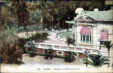 Iconographie - Terrasse et théâtre du casino
