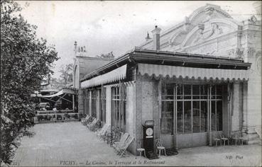 Iconographie - Le casino, la terrasse et le restaurant