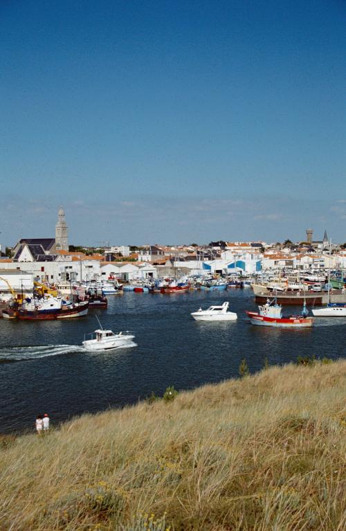 Iconographie - Vue du port de Saint-Gilles-Croix-de-Vie