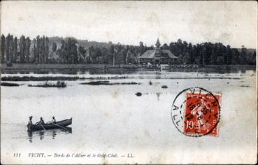 Iconographie - Bord de l'Allier et le Golf-Club