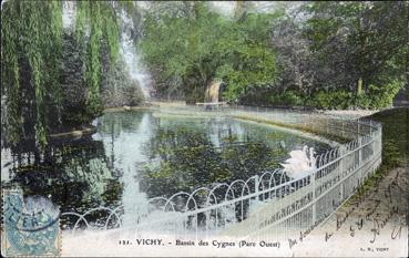 Iconographie - Bassin des Cygnes (parc ouest)