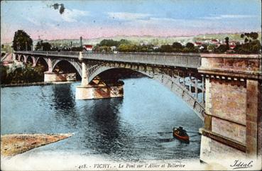 Iconographie - Le pont sur l'Allier et Bellerive