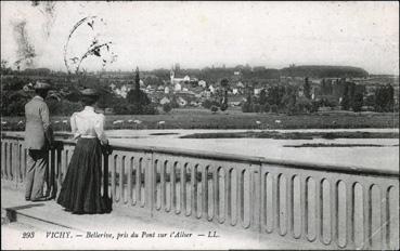 Iconographie - Bellerive, pris du pont sur l'Allier