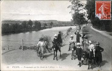 Iconographie - La promenade sur les bords de l'Allier