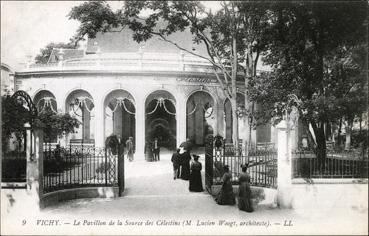 Iconographie - Le pavillon de la source des Célestins