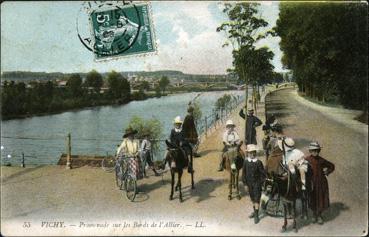 Iconographie - Promenade sur les bords de l'Allier