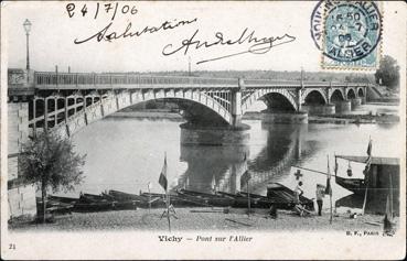 Iconographie - Pont sur l'Allier