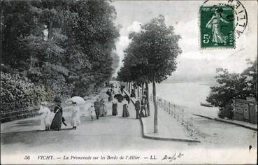 Iconographie - La promenade sur les bords de l'Allier