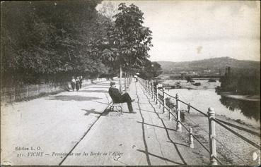 Iconographie - La promenade sur les bords de l'Allier