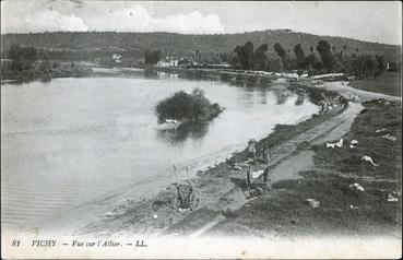 Iconographie - Vue sur l'Allier