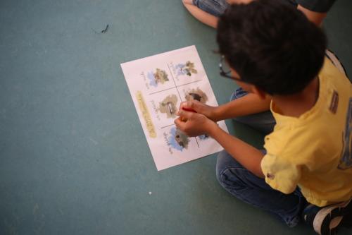 Iconographie - Animation LOTO Maraîchin à l’école Sainte Marie