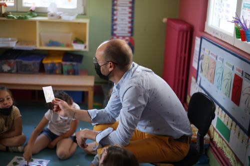 Iconographie - Animation LOTO Maraîchin à l’école Sainte Marie