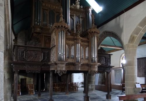 Iconographie - L'orgue de Notre-Dame de Lampaul-Guimiliau