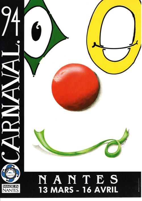 Iconographie - Affiche du carnaval de Nantes 1994