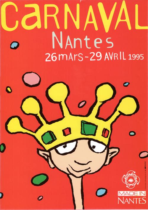 Iconographie - Affiche du carnaval de Nantes 1995