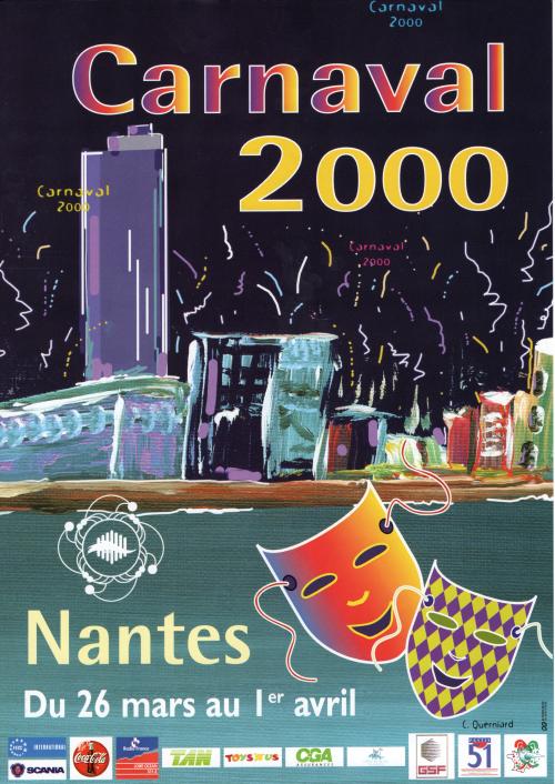 Iconographie - Affiche du carnaval de Nantes 2000