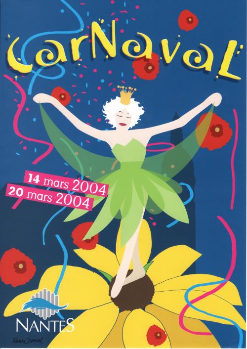 Iconographie - Affiche du carnaval de Nantes 2004