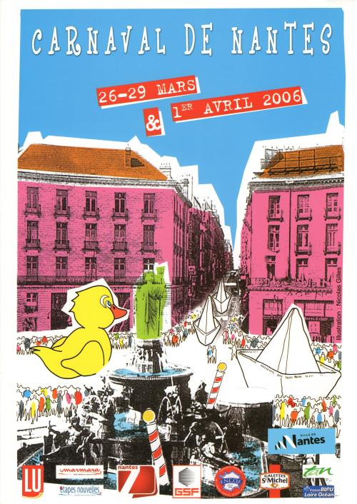 Iconographie - Affiche du carnaval de Nantes 2006