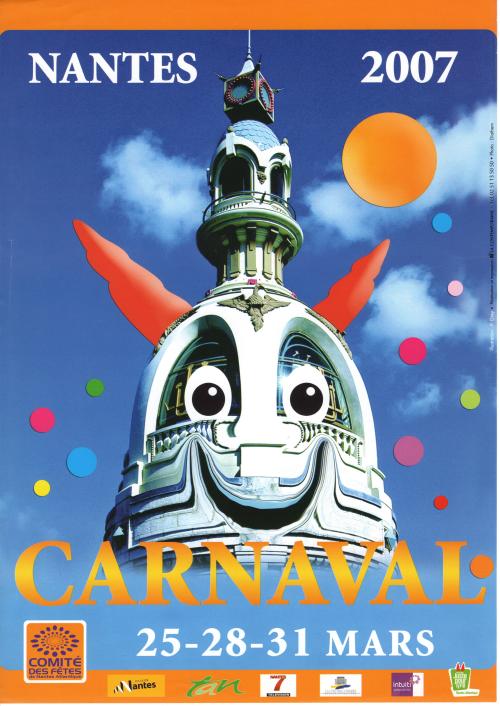 Iconographie - Affiche du carnaval de Nantes 2007