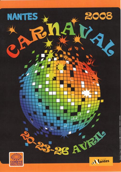 Iconographie - Affiche du carnaval de Nantes 2008