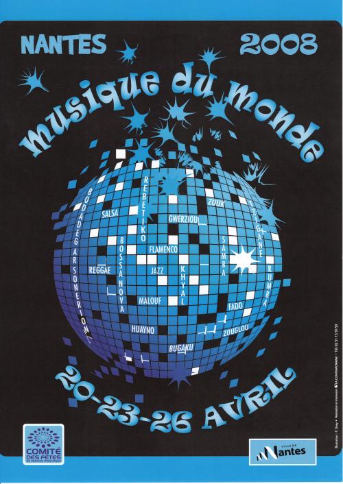 Iconographie - Affiche du carnaval de Nantes 2008