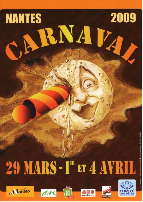 Iconographie - Affiche du carnaval de Nantes 2009